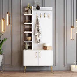 Hanah Home Viyana D - Blanco, Oro